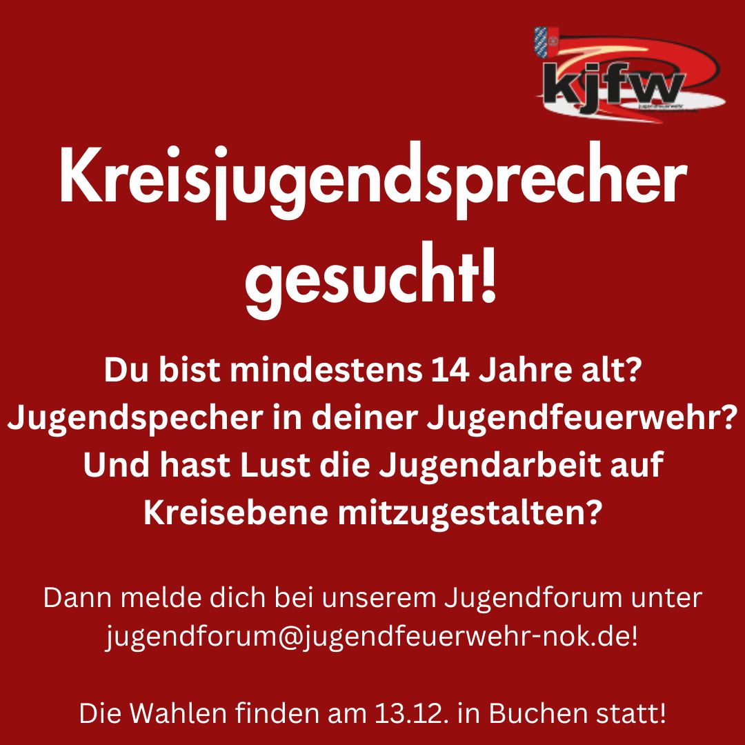 Kreisjugendsprecher gesucht